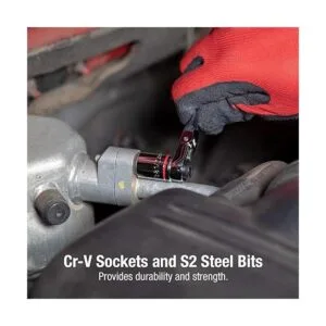 Sunex 9732 Juego de 44 piezas de 14 pulgadas Dr Mini Flex_4