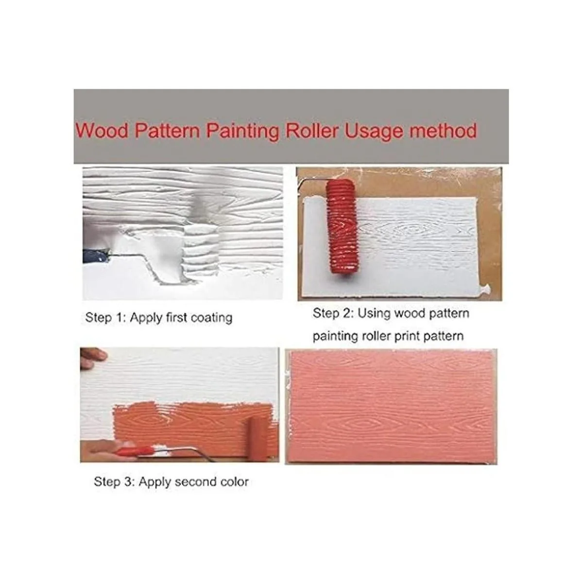 Rodillo de pintura de 7 pulgadas de caucho para realizar_4