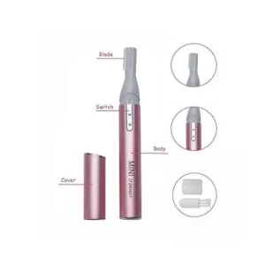Mini Trimmer máquina de pelo Ceja Afeitadora Depiladora de_4