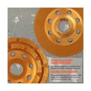 Kseibi 644030 rueda de Molienda con copa de diamante de_4