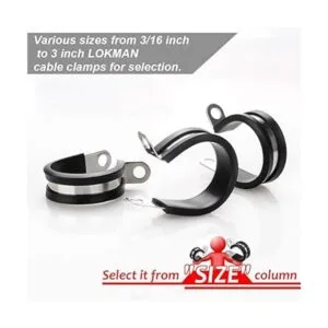 Abrazadera para cable de acero inoxidable 304 y_2