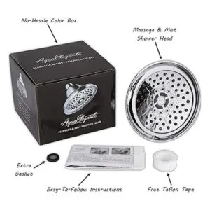 Cabezal de ducha masajeador de alta presión multifunción_7