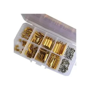 M2.5 Tuercas hexagonales macho y hembra kit de tuercas de_1