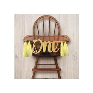 Guirnalda decorativa con purpurina para el primer_3