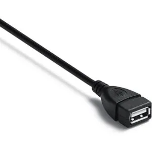 Paquete de 2 cables USB 2.0 A hembra a USB B macho para_4