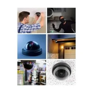 Cámara de seguridad falsa Cámara de seguridad simulada_6