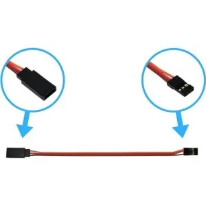 6Jr estilo Servo Extensión 5 unidades Apex RC_2