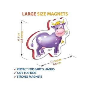 Imanes para nevera de Roter Kafer para niños animales de_5