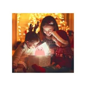 Litake Lámpara LED nocturna de gatito de silicona_4