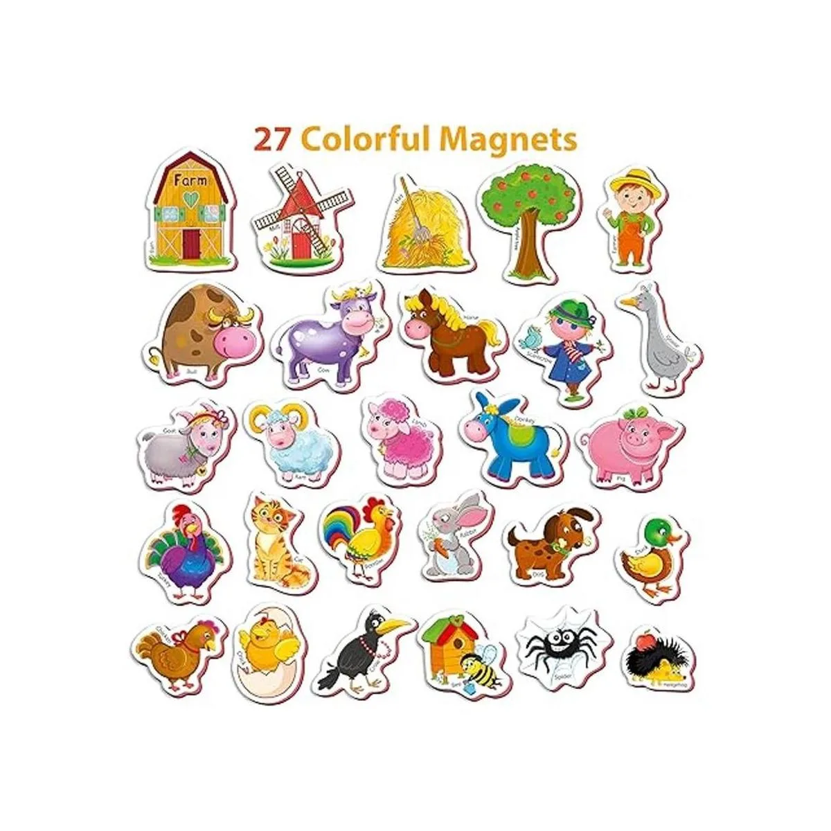 Imanes para nevera de Roter Kafer para niños animales de_2