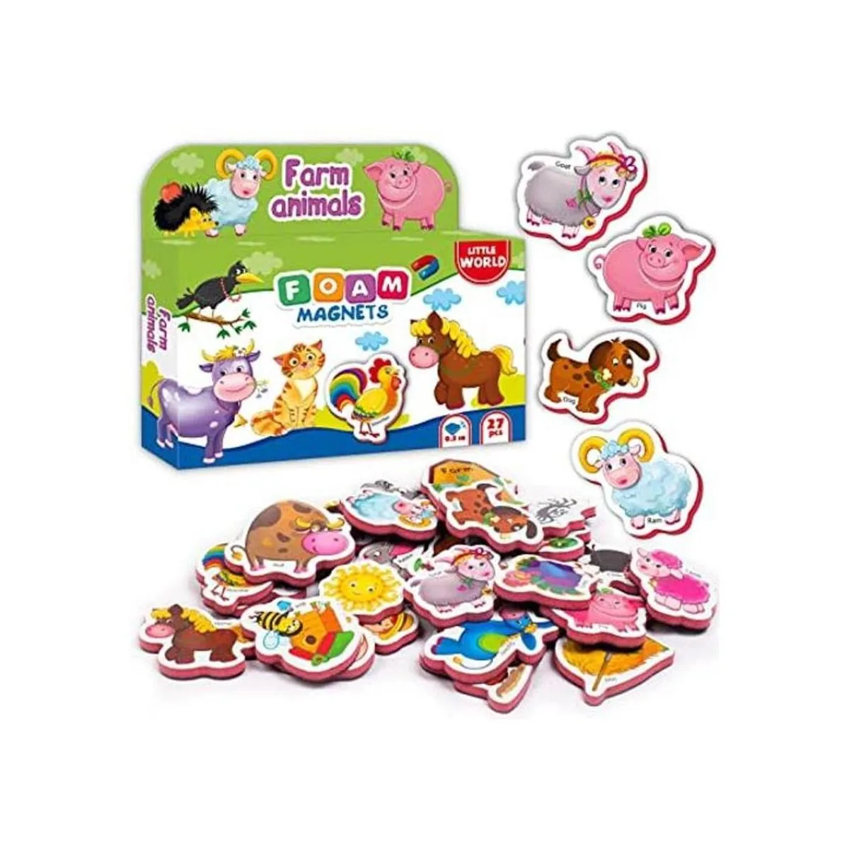 Imanes para nevera de Roter Kafer para niños animales de_1