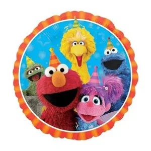 Elmo and Friends Kit de globos para decoración de segundo_3