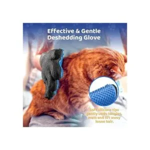 Guante removedor de pelo para mascotas Suave cepillo de_2