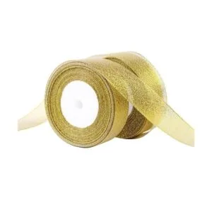 Feyarl Cinta dorada metálica con purpurina de 1.0 in 2_6