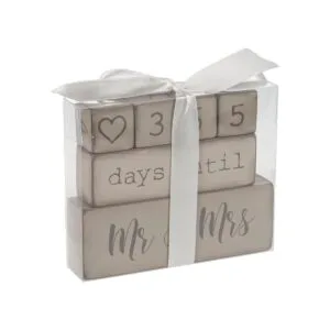 Ganz 6 unidades Bloque de madera Calendario para Día de_2