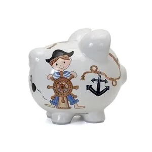 Child to Cherish Cerdito de cerámica diseño para niños_4