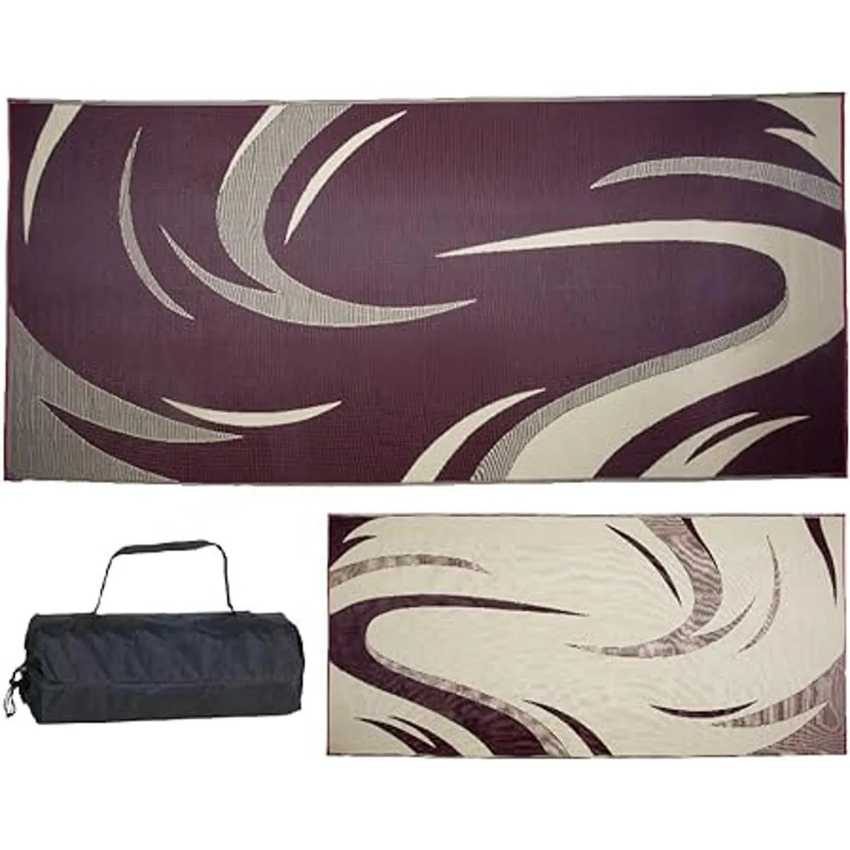 Stylish Camping SD8185 Tapete reversible para patio con_3