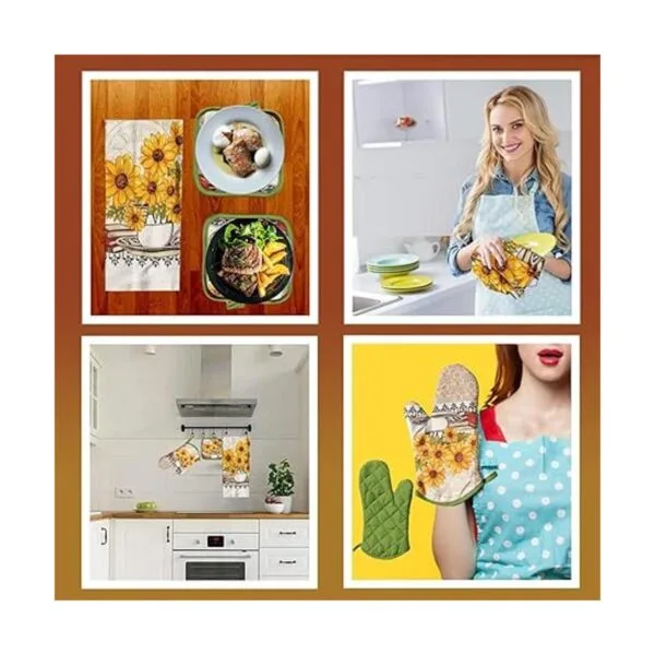 American Mills Juego de paños de cocina 5 piezas_3