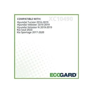 ECOGARD Filtro de aire de cabina XC10490 de alta calidad_3