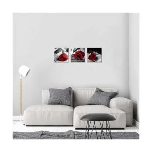 NAN Wind Lienzo decorativo de 3 partes con diseño de_3