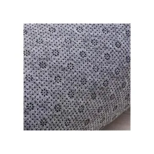 SYROVIA Grey Moon Round Area Rug 2 in Diameter Bedroom_4