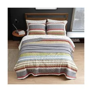 Eddie Bauer Juego de edredón King ropa de cama_2