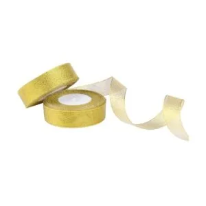 Feyarl Cinta dorada metálica con purpurina de 1.0 in 2_4