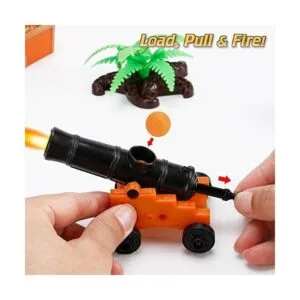 Cubeta de set de juego de figuras de acción de piratas con_5