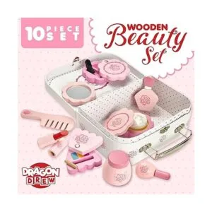 Dragon Drew Juego de belleza de juguetes de madera Kit_3