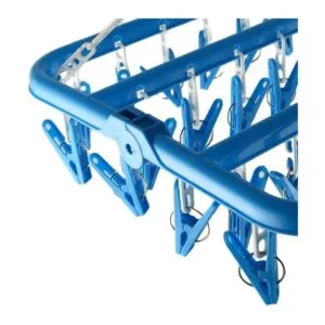 Groupcow Tendedero con clip y percha para ropa 32 clips_4