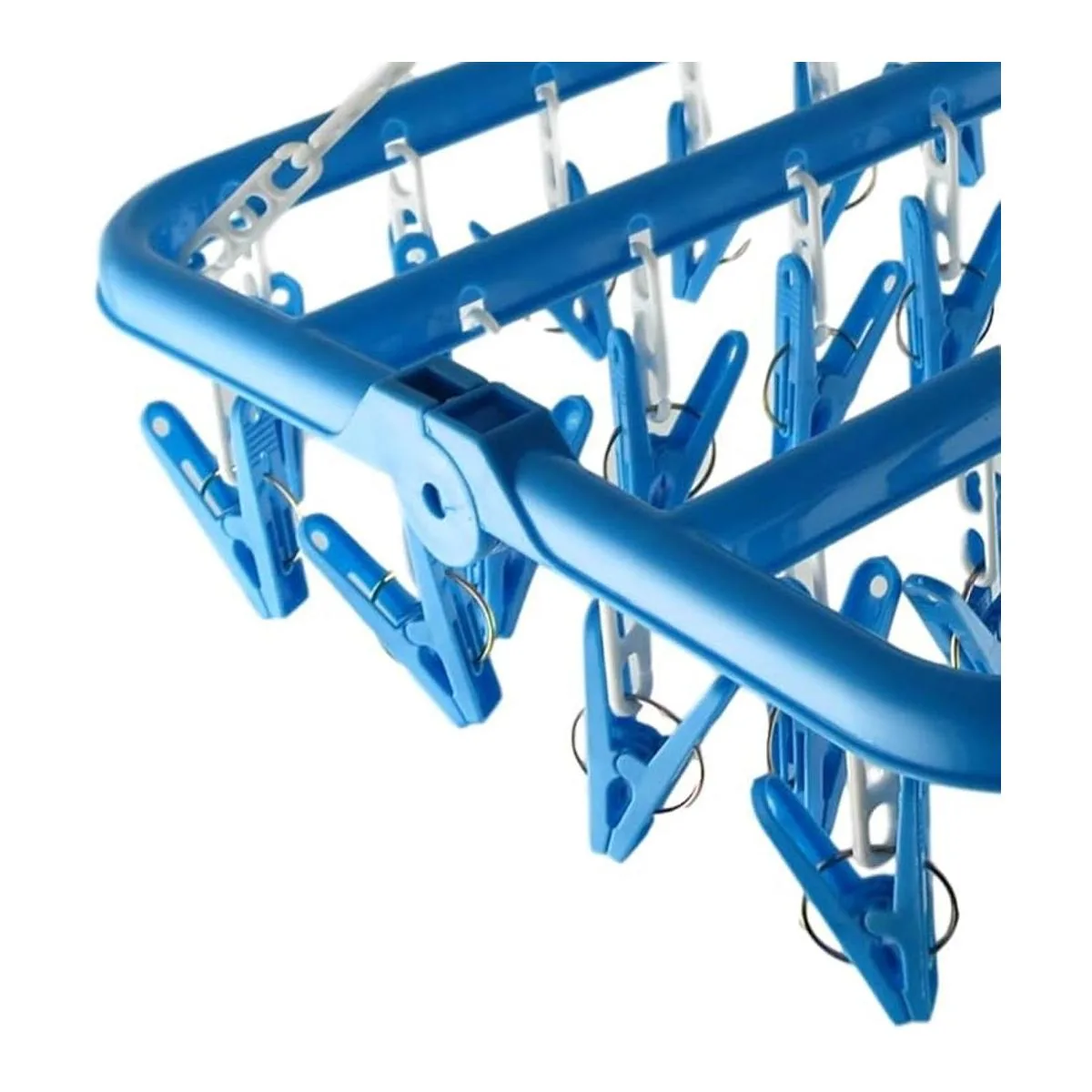 Groupcow Tendedero con clip y percha para ropa 32 clips_4