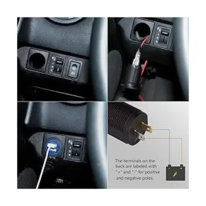 Ginsco cargador USB dual enchufe toma de corriente 2.1A y_3