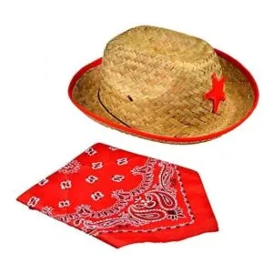 12 unidades de sombreros de paja de vaqueros con_4