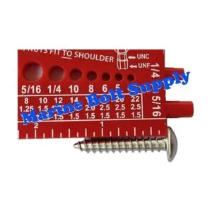 Marine Bolt Supply Nut Medidor de tuercas pernos y_4