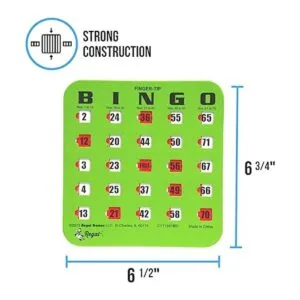 Cartas de bingo Regal Games_4