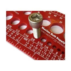 Marine Bolt Supply Nut Medidor de tuercas pernos y_1
