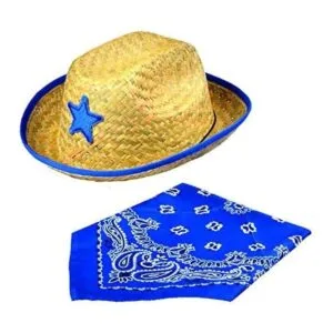 12 unidades de sombreros de paja de vaqueros con_3