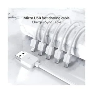 SMALLElectric Cable micro USB paquete de 5 6 pies_2