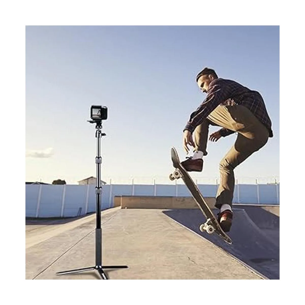 Smatree Barra telescópica para selfie compatible con GoPro_2