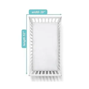 American Baby Company Paquete de cuna para bebé cubre_2