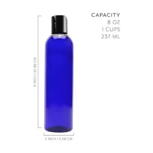 Botellas flexibles de plástico vacías con tapa de pulso_3