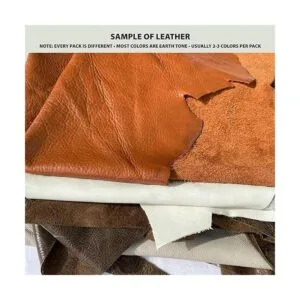 Restos de cuero suaves y flexibles. Nuevos tamaños más_3