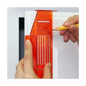 Rok hardware Plantilla de montaje de mango y perilla para_5