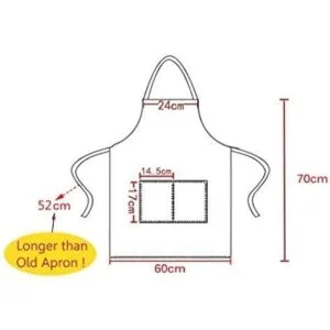 TSD STORY Total 12 delantales de color liso para adultos_4