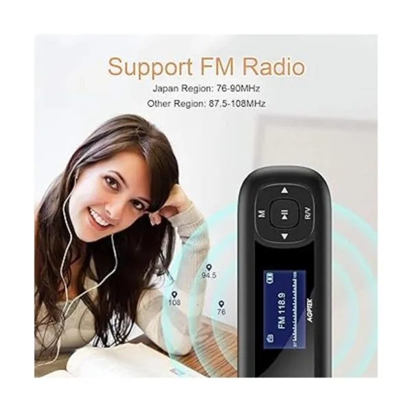 AGPTEK U3 USB Stick Mp3 reproductor de música de 8 GB_6