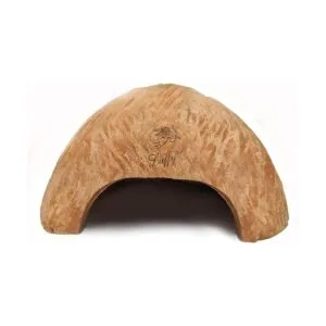 SunGrow Cueva de camarones de acuario de coco accesorios_2