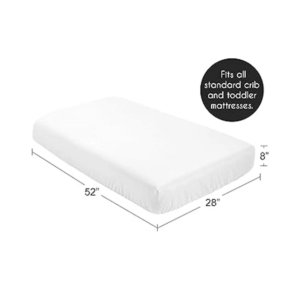 Juego de cama ajustable con estampado de flechas para bebé_6