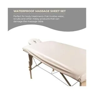 ForPro Funda impermeable para mesa de masaje juego de_3
