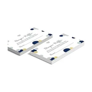 Baby Shower pañal Rifa Boys Navy Gold Invitar Insert_2