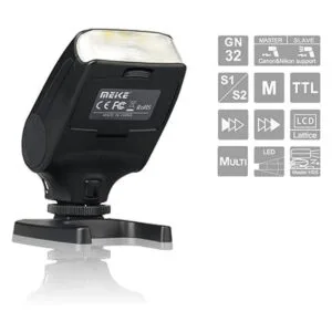 MEIKE MK320S Mini TTL Speedlite Flash automático para_3